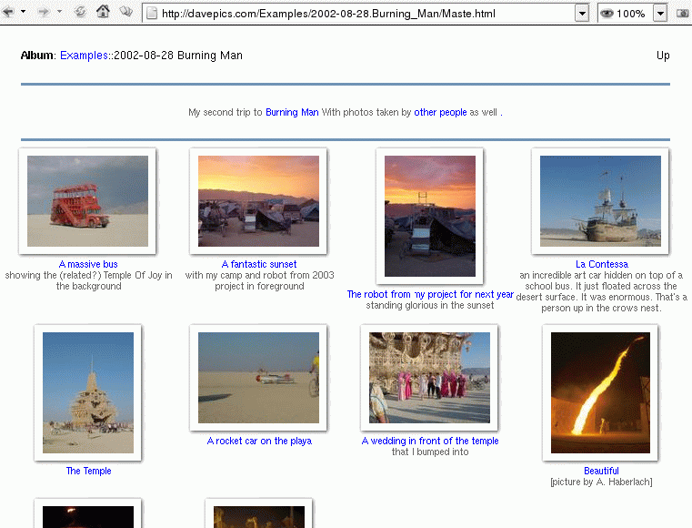album screenshot